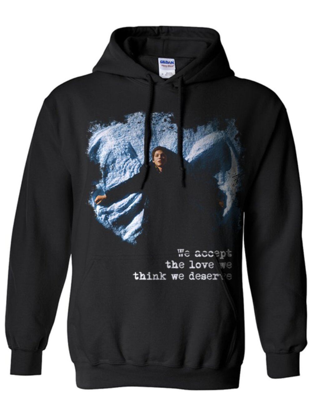 The Perks of Being a Wallflower Heavy blend Hoodie BLACK